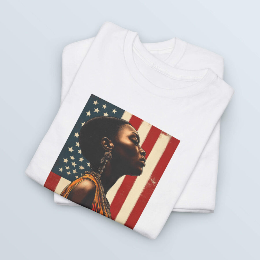 African Heritage T-Shirt – Patriotic Graphic Tee Unisex - Image 4