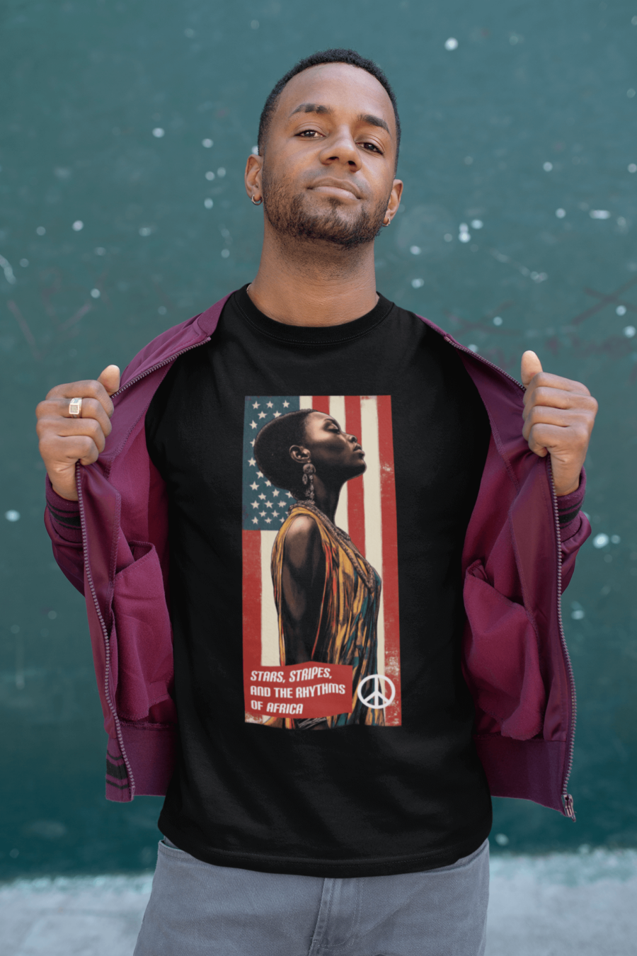 African Heritage T-Shirt – Patriotic Graphic Tee Unisex - Image 5