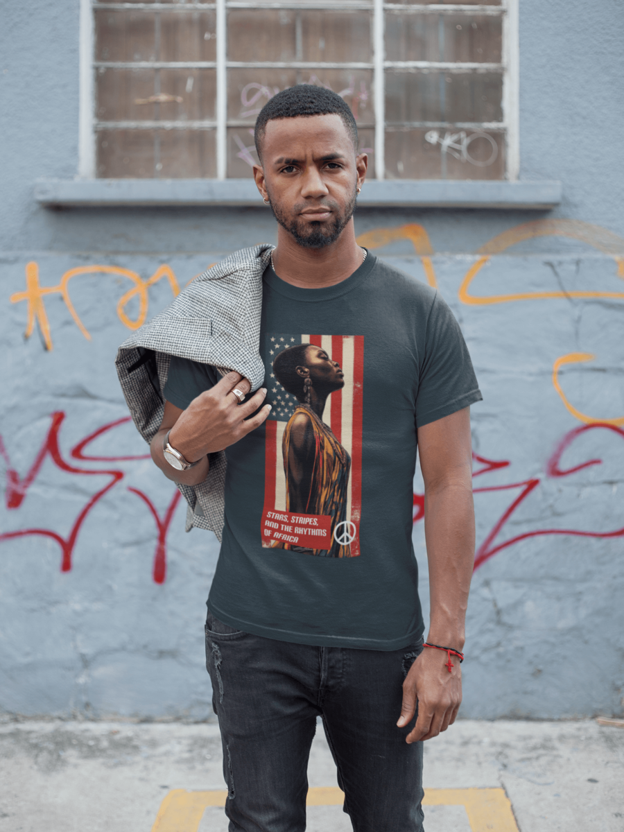 African Heritage T-Shirt – Patriotic Graphic Tee Unisex - Image 6