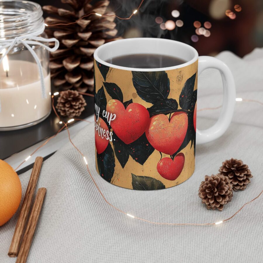 You're My Cup of Happiness Mug – Romantic Valentine's Gift - Image 2
