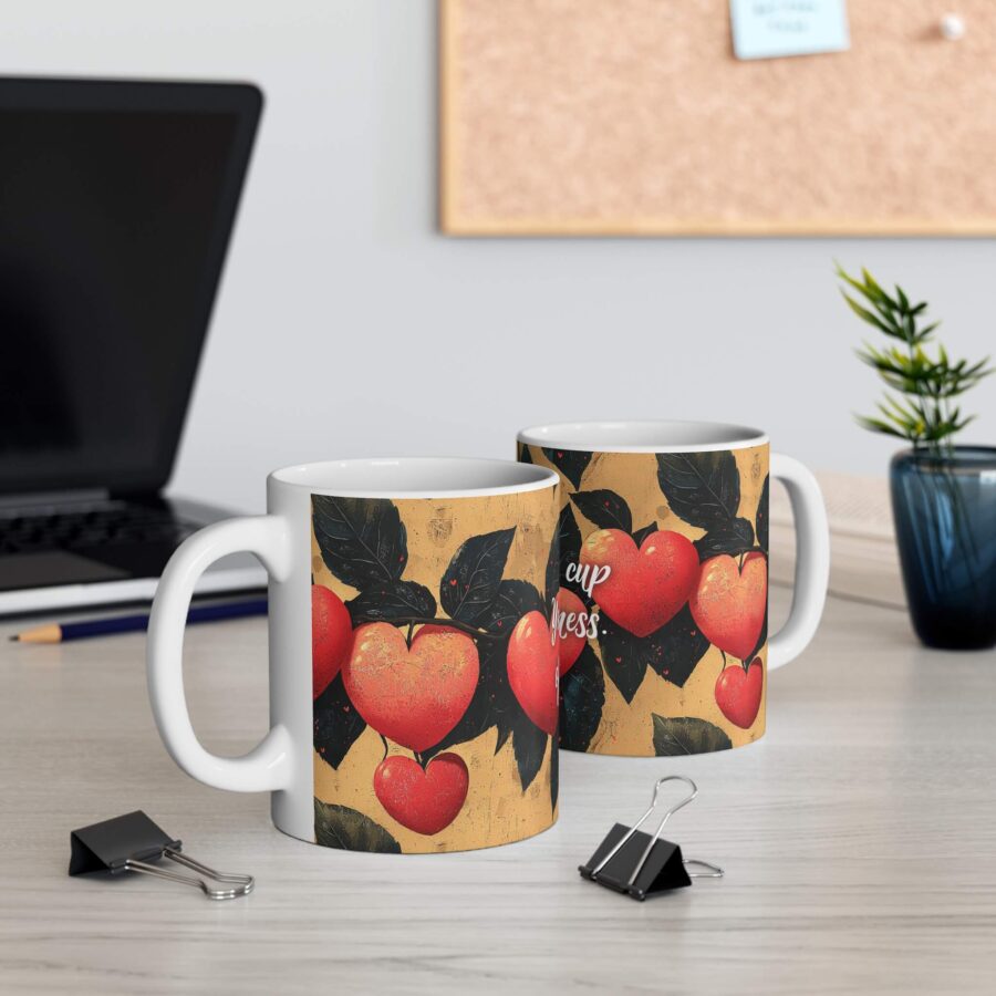 You're My Cup of Happiness Mug – Romantic Valentine's Gift - Image 3
