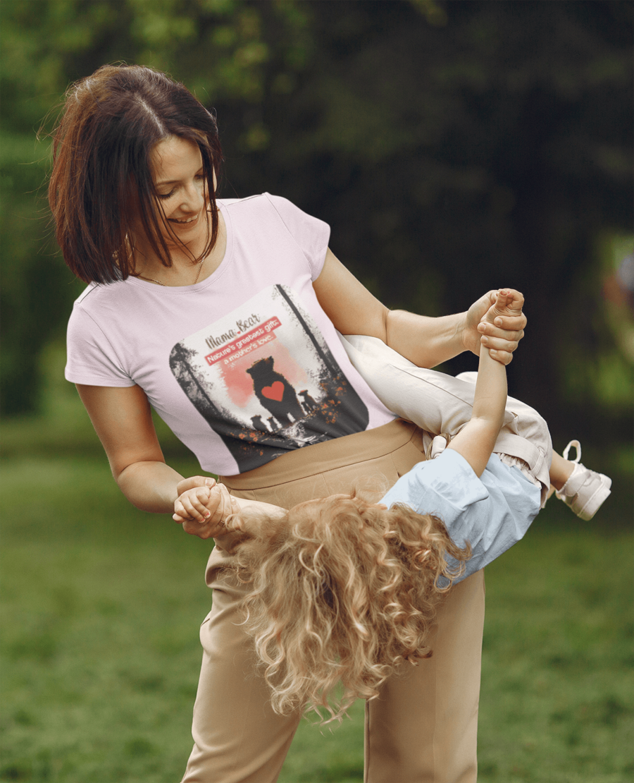Mama Bear T-Shirt – Nature-Inspired Mother's Day Gift - Image 3
