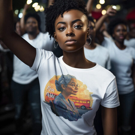 Rosa Parks T-Shirt – Civil Rights Tribute Graphic Tee